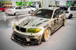 BMW 1er M Coupé, Showfolierung mit 3D-Effekt, in der tuningXperience, Essen Motor Show 2017.