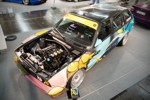 BMW 318i Touring (E30), das Blechkleid wurde durch berühmte Künstler gestaltet.