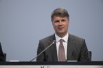 97. Ordentliche Hauptversammlung der BMW AG am 11.05.2017 in der Olympiahalle in München: Harald Krüger, Vorsitzender des Vorstandes der BMW AG
