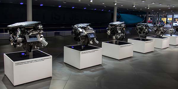 BMW Motorenausstellung auf der IAA 2017