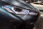 BMW Concept 8series, LED/Laser-Scheinwerfer von der Seite gesehen