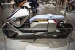 BMW Motorrad Concept Link, niedriger Fahrzeugkörper, flacher Sitz