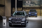 vorne: BMW X3 xDrive30d xLine in Sophistograu Brillanteffekt