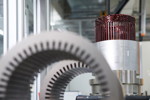 Prototypenbau der zuk�nftigen, f�nften Generation BMW Group E-Antriebe: Motor, Getriebe und Leistungselektronik in eigener, kompakter E-Antriebskomponente.