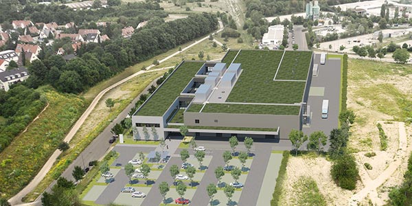 Visualisierung zuk�nftiges BMW Group Kompetenzzentrum Batteriezelle. Quelle: 3dkad-Architekturvisualisierung, Damyanov.