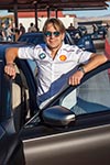 BMW DTM Pilot Augusto Farfus mit dem neuen BMW M760Li xDrive auf der privaten Rennstrecke von Thermal 