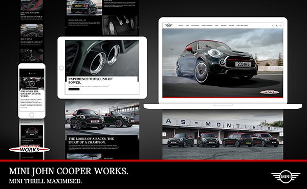 Launch der neuen John Cooper Works Brandpage.