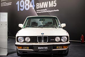 BMW M5 (E28) von Benjamin Peters, ausgestellt von der BMW E28 IG, auf der Techno Classica 2017