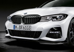 BMW M Performance Parts für den neuen BMW 3er, M Performance Frontsplitter.
