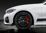 BMW M Performance Parts für den neuen BMW 3er. 20 Zoll M Performance Rad.