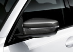 BMW M Performance Parts für den neuen BMW 3er, M Performance Außenspiegelkappen Carbon.