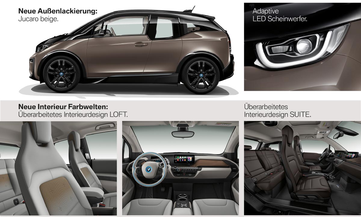 Der neue BMW i3 (120 Ah) und BMW i3s (120 Ah) - Produkthighlights.