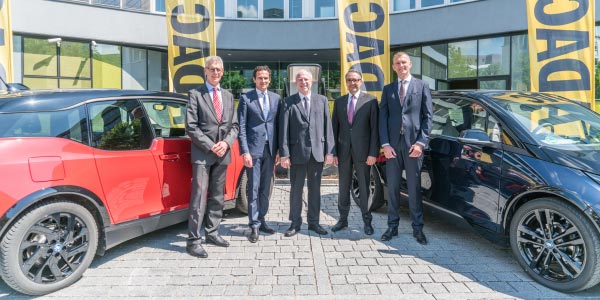 Kooperation BMW Group und ADAC SE bei Elektromobilitt am 9. Mai 2018 in Mnchen.