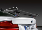 BMW M2 Competition mit BMW M Performance Parts, Heckspoiler Carbon durchströmt.