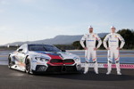 Le Castellet (FRA), 5. April 2018. BMW Motorsport, BMW M8 GTE Nr. 81, Martin Tomczyk (GER) und Nick Catsburg (NED).