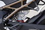 BMW S 1000 RR Rahmenheck aus Aluminium Rundrohren