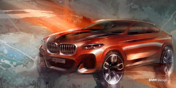 BMW X4, Designskizze