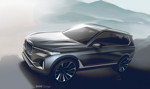 BMW X7, Designskizze