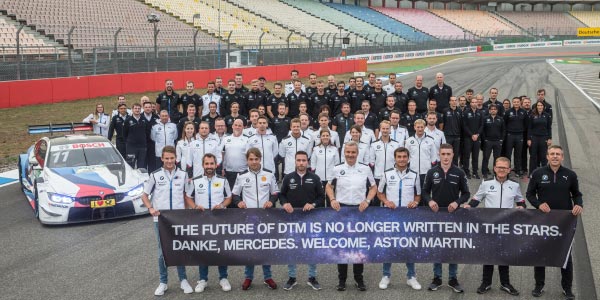 Hockenheim, 12. Oktober 2018. BMW M Motorsport DTM Team. BMW M4 DTM.