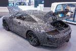 Essen Motor Show 2018, Porsche aus Altmetall, aus 20.000 Teilen, 1.3 Tonnen schwer