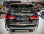 Essen Motor Show 2018: BMW X5 mit Aulitzky Tuning, mit Akrapovic Titan Abgasanlage