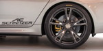 BMW M5 by AC Schnitzer, AC3 Evo Felgen in Bicolor anthrazit/silber mit Zentralverschluss in gold