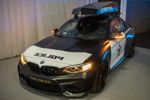 Essen Motor Show 2018: BMW M2 als Polizeiwagen in Halle 4, Motorsportarena