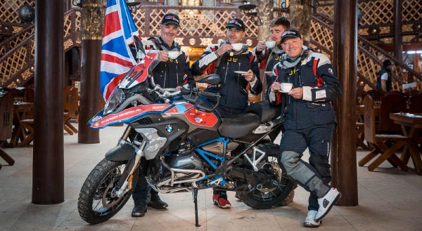 BMW Motorrad International GS Trophy Zentralasien 2018, Team UK.