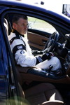 BMW Performance Center Chef Fahrer Instruktor Matt Mullins.