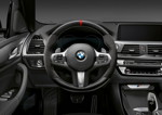 BMW X3 und X4 mit BMW M Performance Parts, Lenkrad.