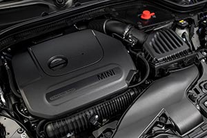 MINI Cooper Cabrio (Facelift 2018), 4-Zylinder-Motor.
