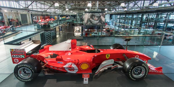 Michael Schumacher Private Collection in der im Juni 2018 neu eröffneten MotorWorld Köln - Rheinland.