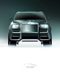 Rolls-Royce Cullinan, Designzeichnung