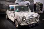 Mini classic Cooper Road to IMM17, ausgestellt von BMW Group Classic auf der Techno Classica 2018.