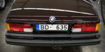 BMW 635CSi (E24) aus Litauen, Heckansicht