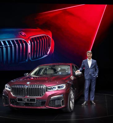 Weltpremiere der neuen BMW 7er Reihe am 16.01.2019 in Shanghai/China. Harald Krüger, Vorsitzender des Vorstands der BMW AG