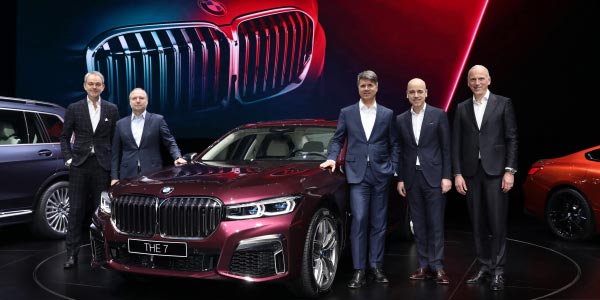 Weltpremiere der neuen BMW 7er Reihe am 16.01.2019 in Shanghai/China