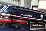 BMW Alpina B7 BiTurbo, Alpina Schriftzug auf der Heckklappe