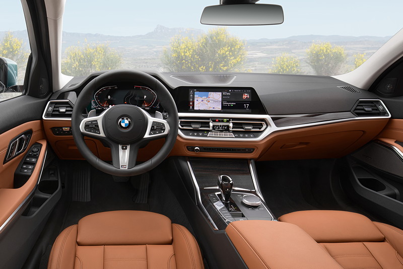 Foto Der neue BMW 3er Touring Modell Luxury Line, Interieur (vergrößert)
