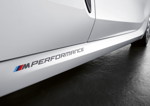 Der neue BMW 8er Gran Coupé mit M Performance Parts. Seitlicher M Performance Schriftzug.