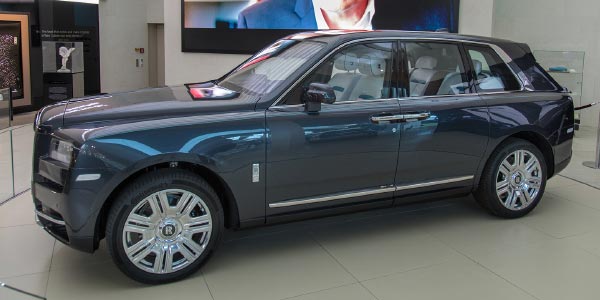 Rolls-Royce Cullinan in der BMW Welt in Mnchen, Juni 2019
