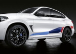 Der neue BMW X4 M mit M Performance Parts mit M Performance Folierung Motorsport.