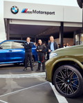 Hockenheim. 5. Oktober 2019. Der neue BMW X5 M Competition und der neue BMW X6 M Competition, Markus Flasch, Matthias Malmedie.