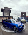 Hockenheim. 5. Oktober 2019. Der neue BMW X5 M Competition und der neue BMW X6 M Competition.