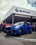 Hockenheim. 5. Oktober 2019. Der neue BMW X5 M Competition.