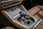 Der neue BMW X5 M Competition (F95). Mittelkonsole mit Automatik-Schalthebel.