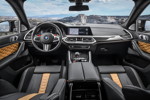 Der neue BMW X6 M Competition (F96). Interieur vorne.