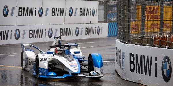 ABB FIA Formula E Championship, Hongkong. 10.03.2019, Hong Kong E-Prix. Antnio Flix da Costa (POR) im BMW iFE.18 #28.