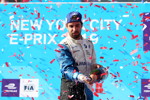 New York (USA), 13.07.2019. ABB FIA Formula E Championship, New York E-Prix, Drittplatzierter Antonio Felix da Costa (POR).