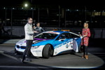 Mexico City (MEX), 14.02.2019. BMW i8 Coupe Safety Car, Design Launch. Michael Scully, Bruno Correia, Nicki Shields.